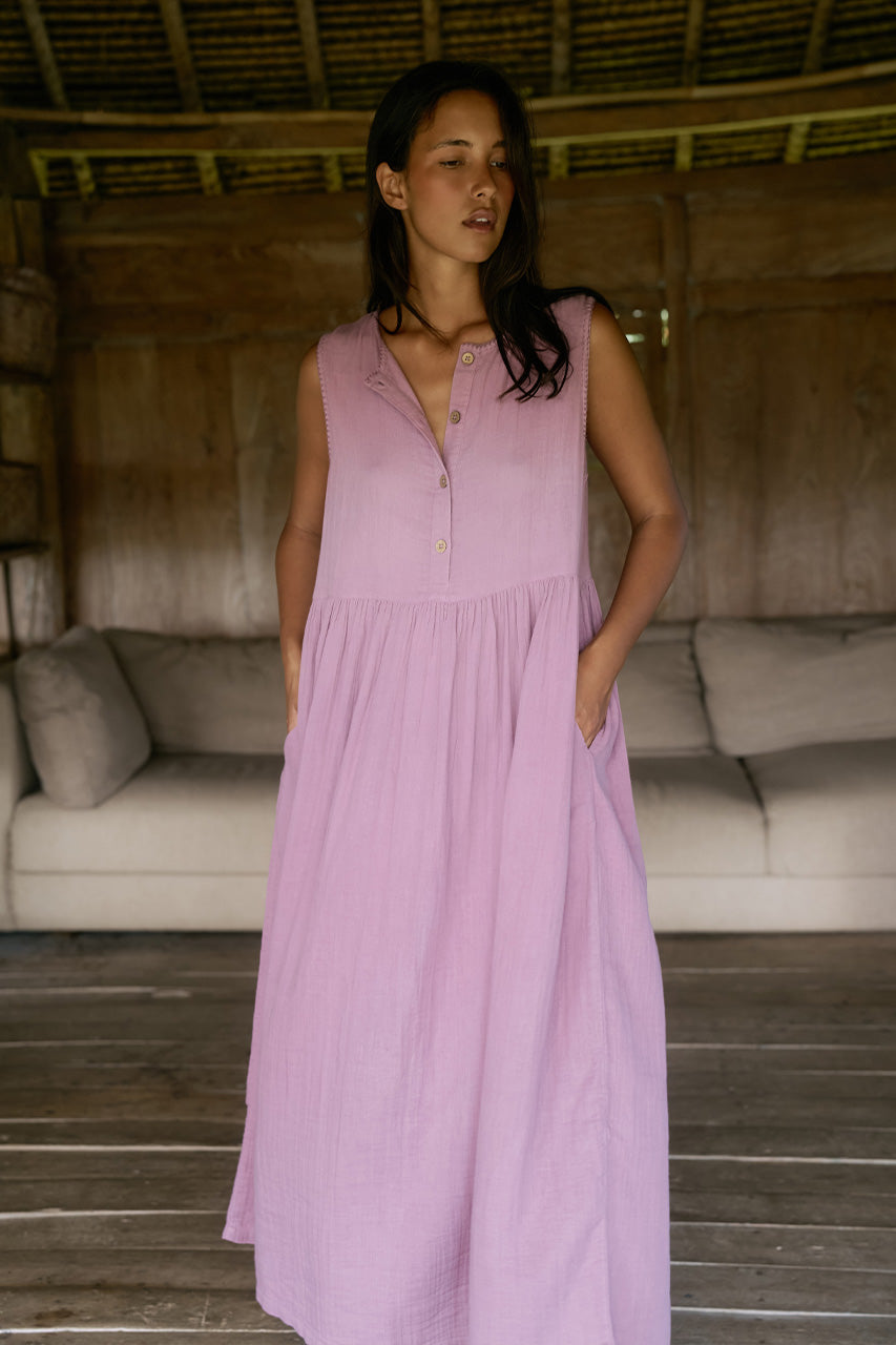Nadi Dress ~ Mauve
