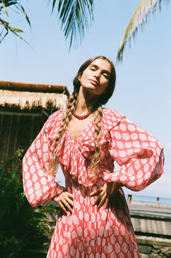 Pari Maxi Dress ~ Sangria