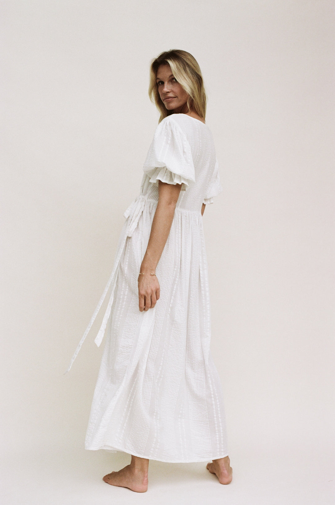 Uma Maxi Dress ~ White