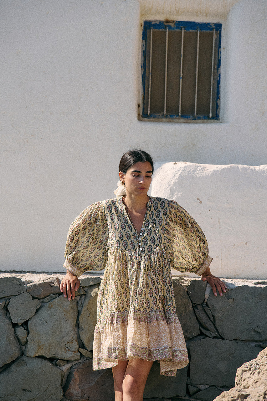 Bhoomi Mini Dress ~ Meadow