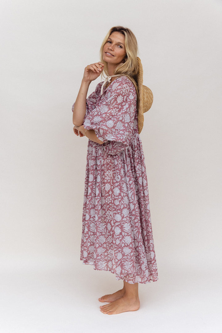 Kyra Midi Dress ~ Musk