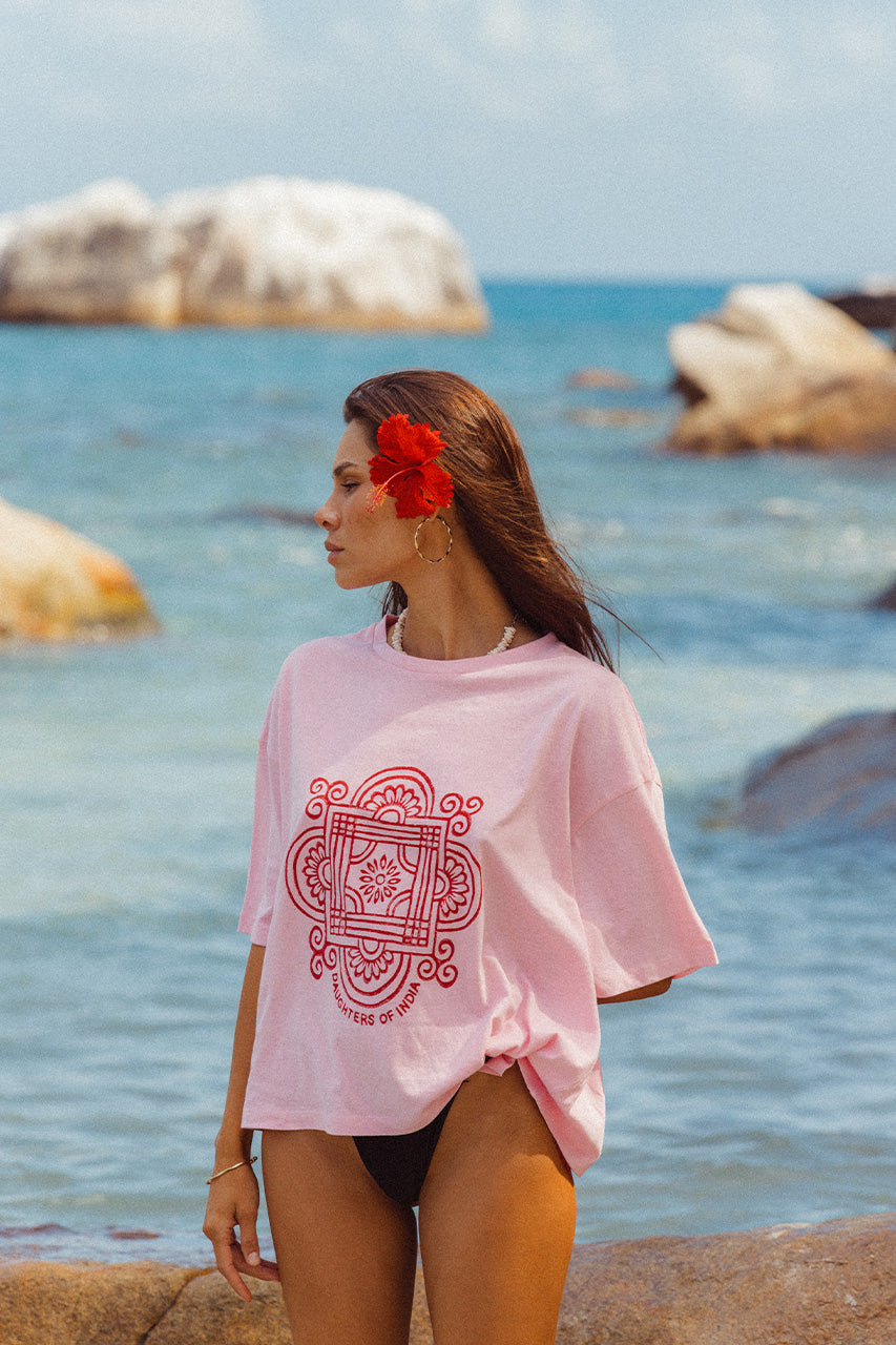 Shanti Tee ~ Pink