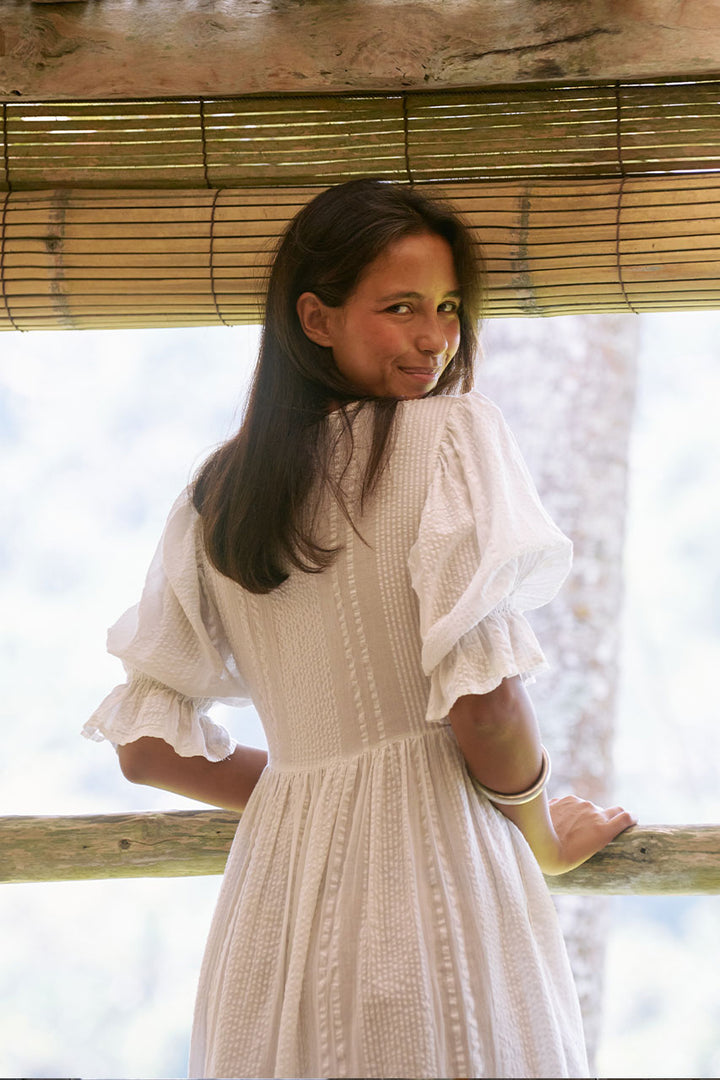 Uma Maxi Dress ~ White