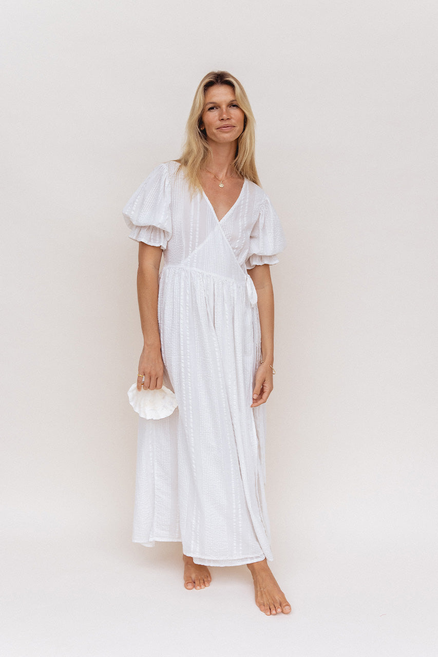 Uma Maxi Dress ~ White