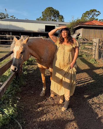 Sita Maxi Dress ~ Daffodil