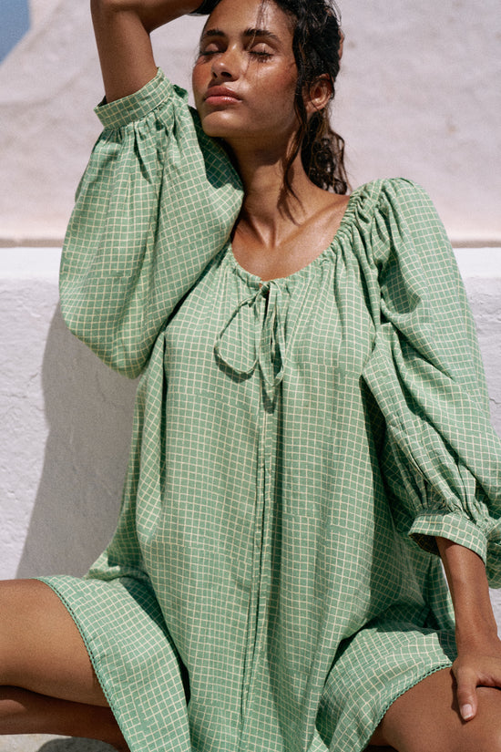 Zahra Mini Dress ~ Citron