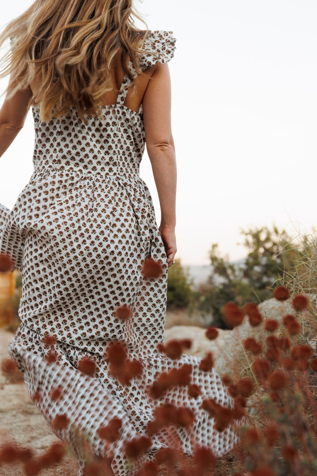 Manjari Dress ~ White