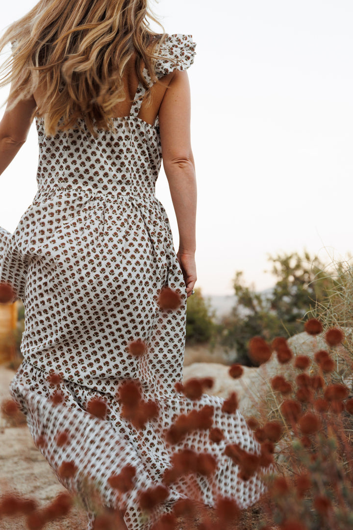 Manjari Dress ~ White