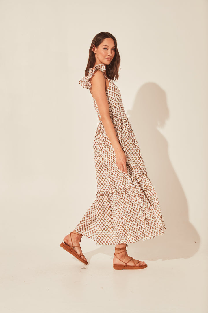 Manjari Dress ~ White